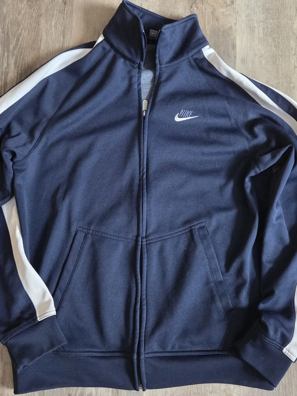 Vintage Y2K Nike Full-Zip Track Jacket Men' Large